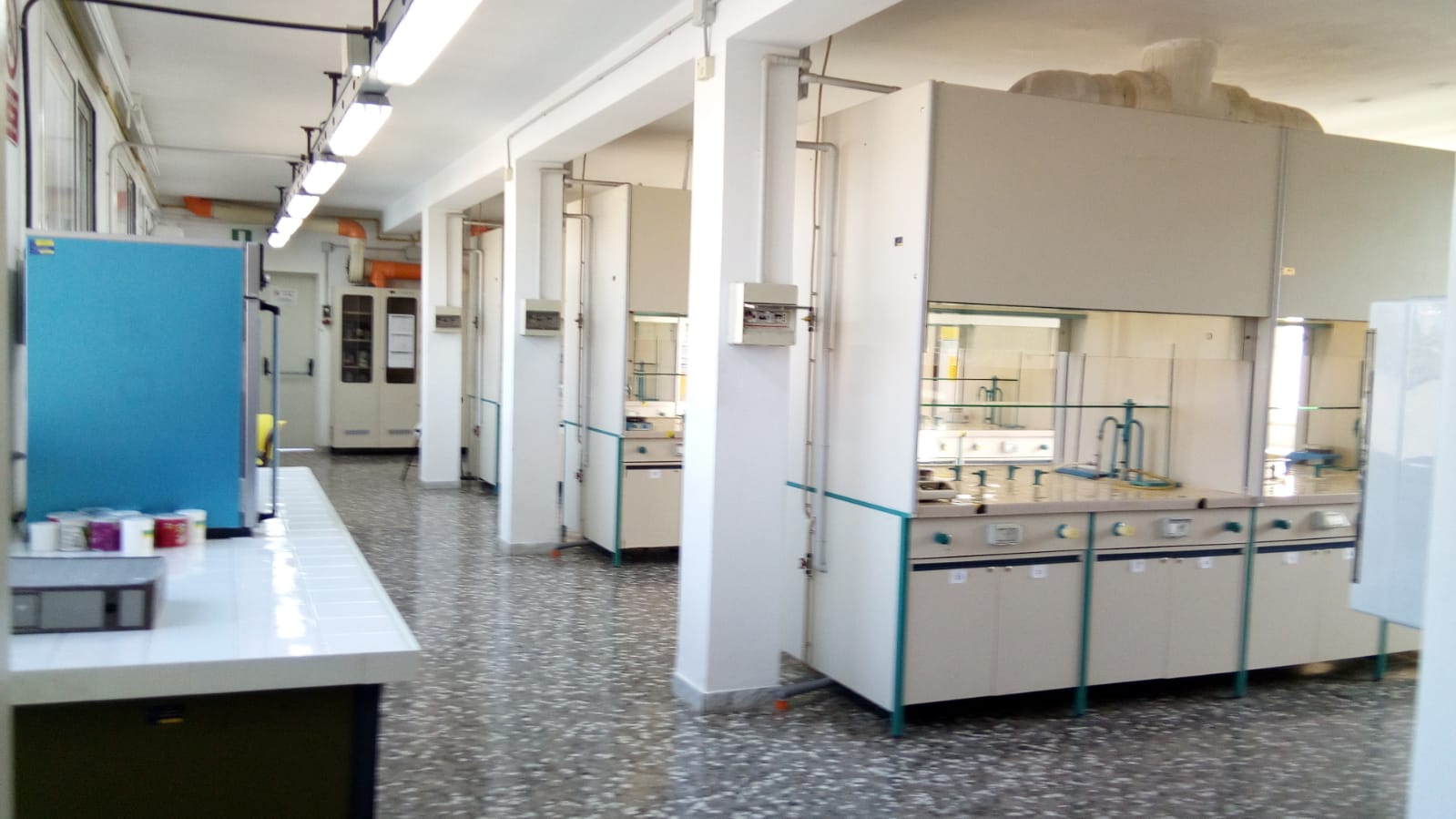 Il laboratorio di chimica organica